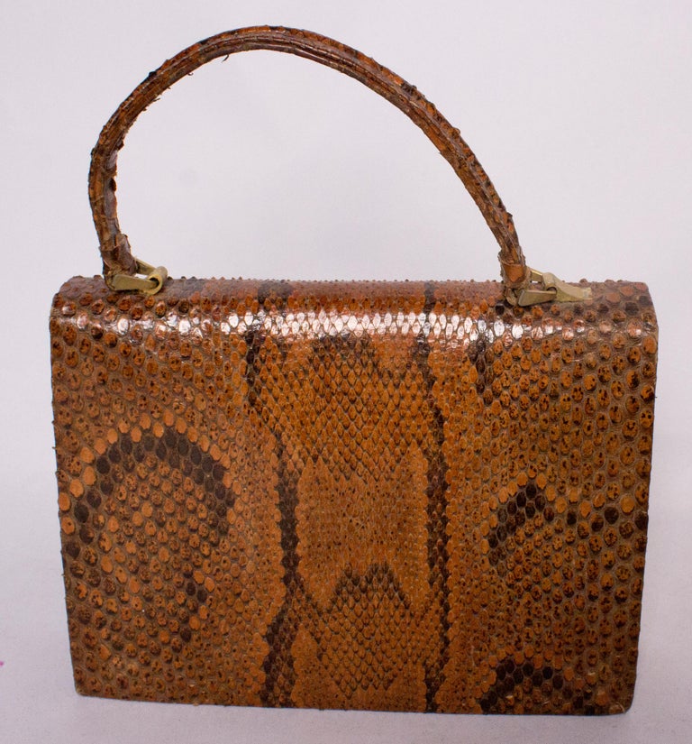 vintage top handle bag