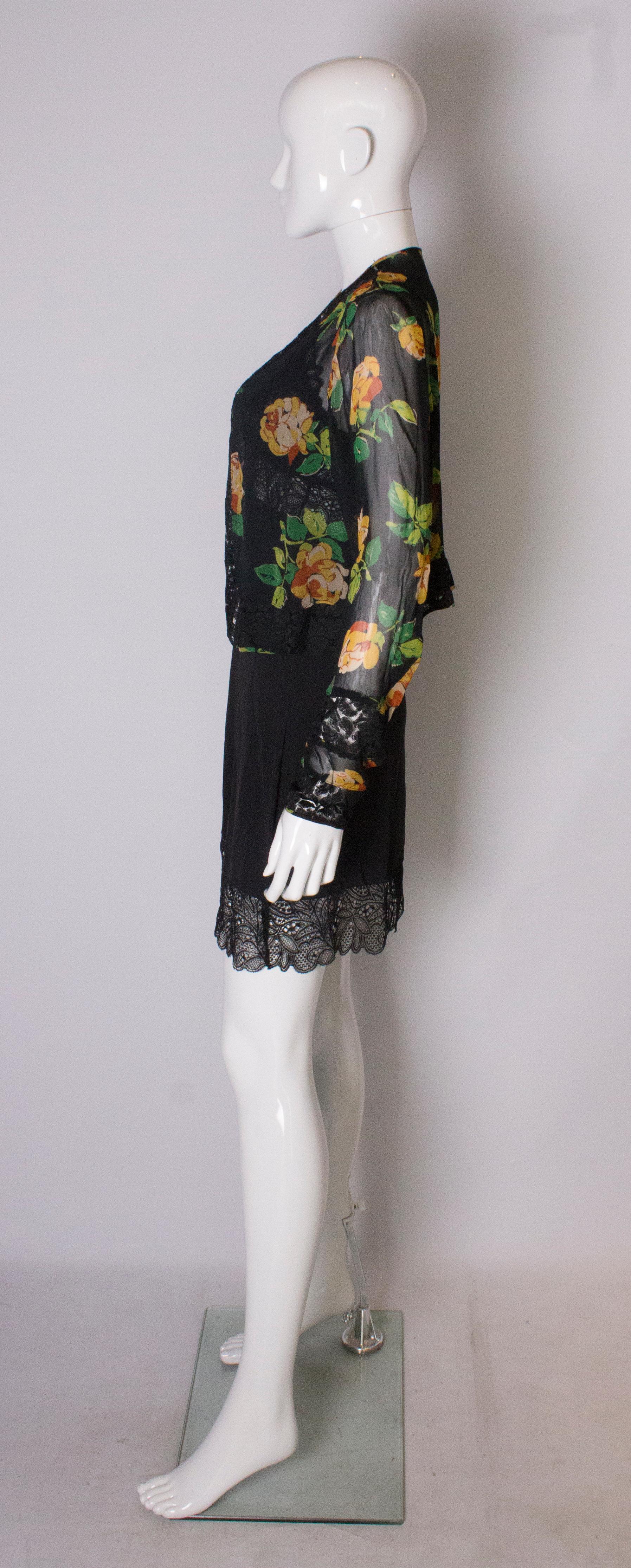 Bolero Vintage with Lace Detail, 1920s  For Sale 1