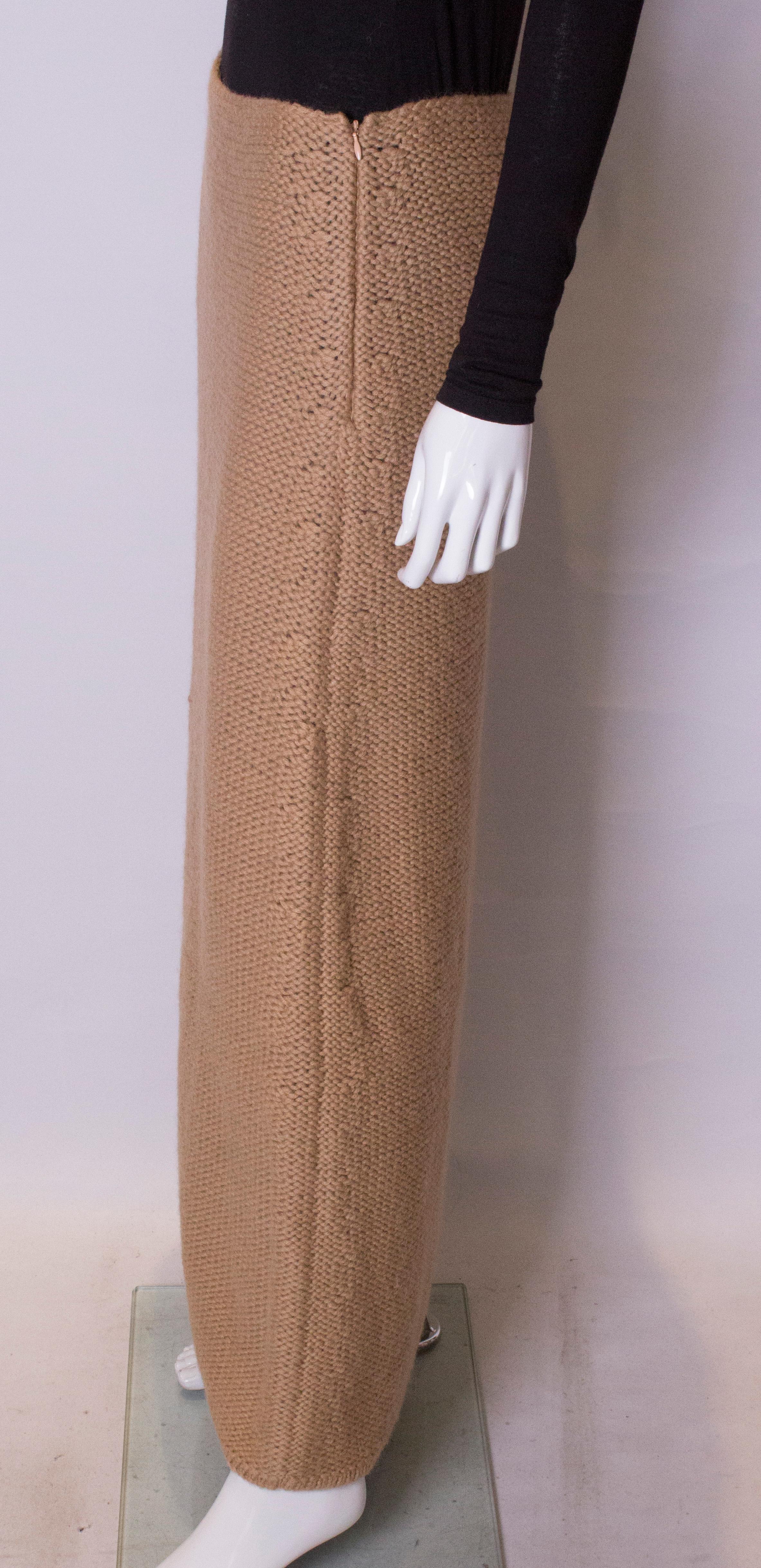 Women's Vintage Alberta Ferretti Knitted Skirt For Sale