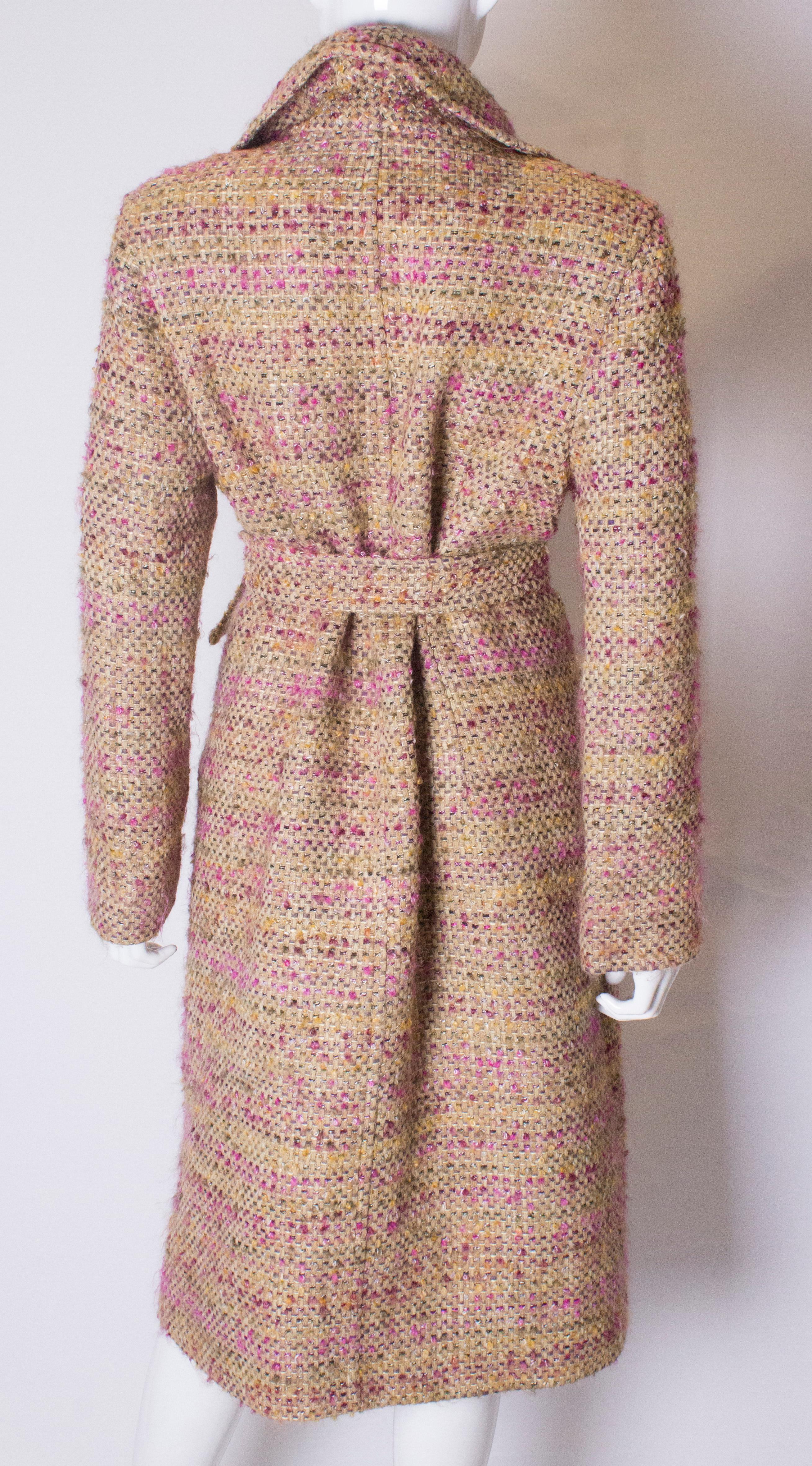 Vintage Jean Muir Wool Coat  For Sale 1