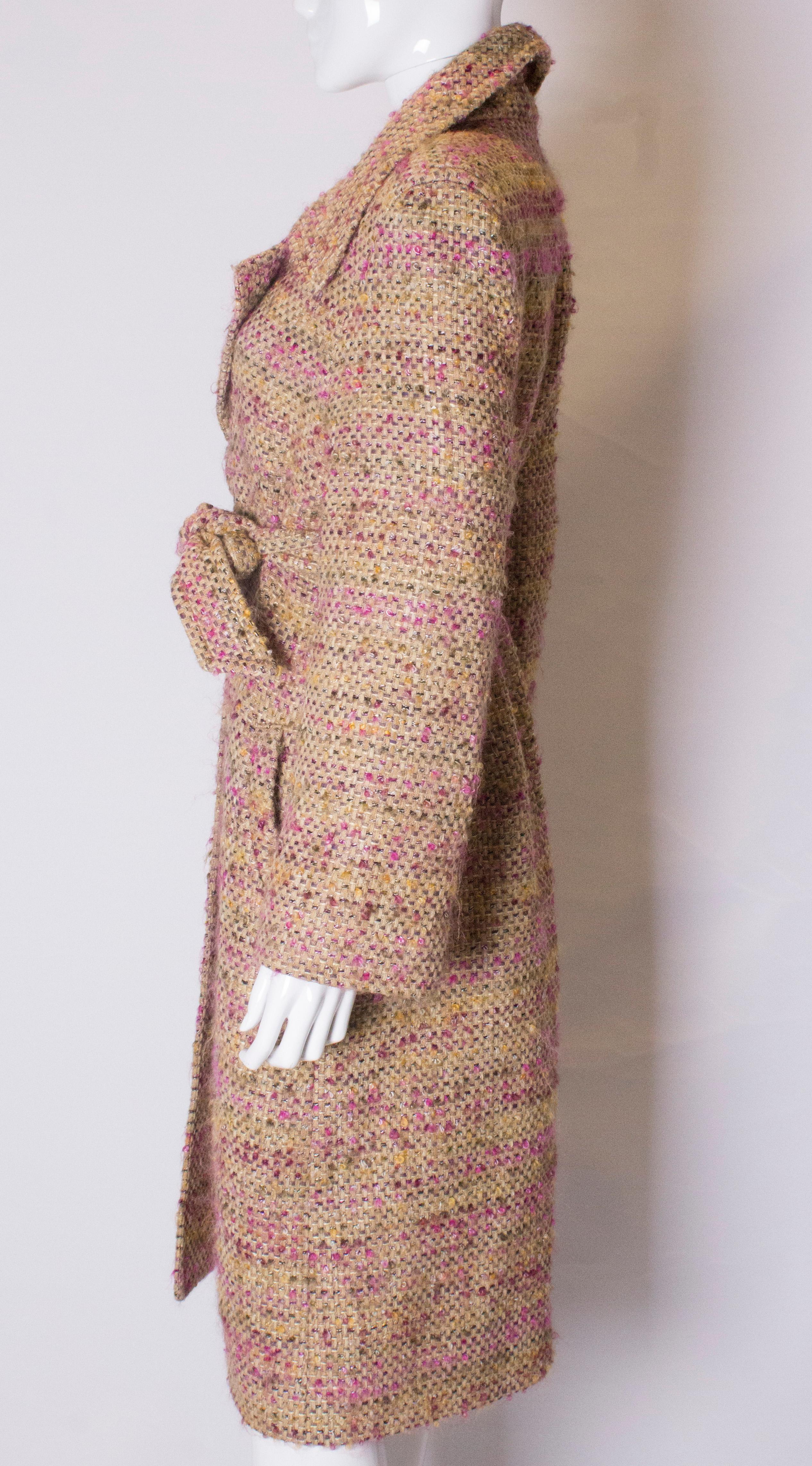 Vintage Jean Muir Wool Coat In Good Condition For Sale In London, GB