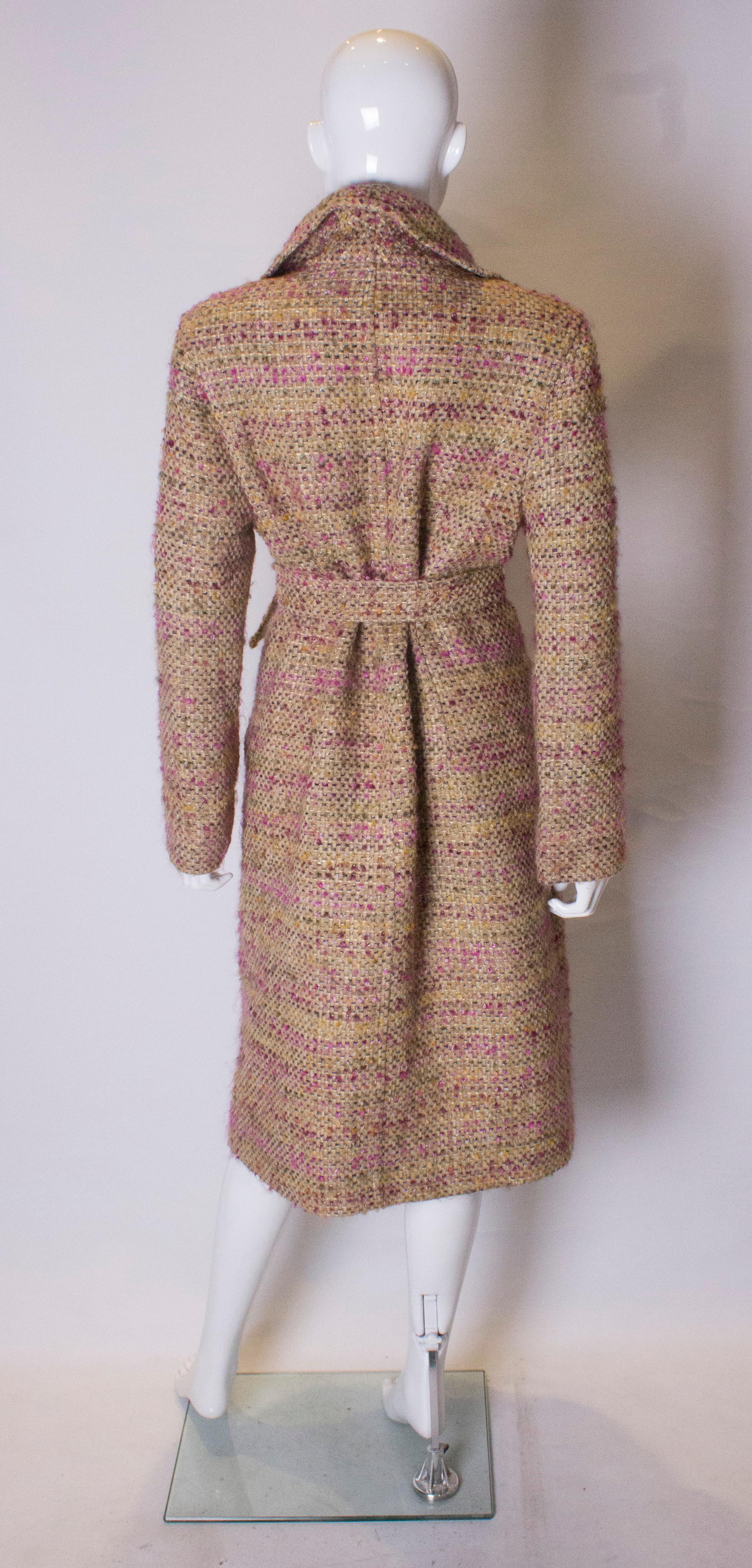 Women's Vintage Jean Muir Wool Coat  For Sale