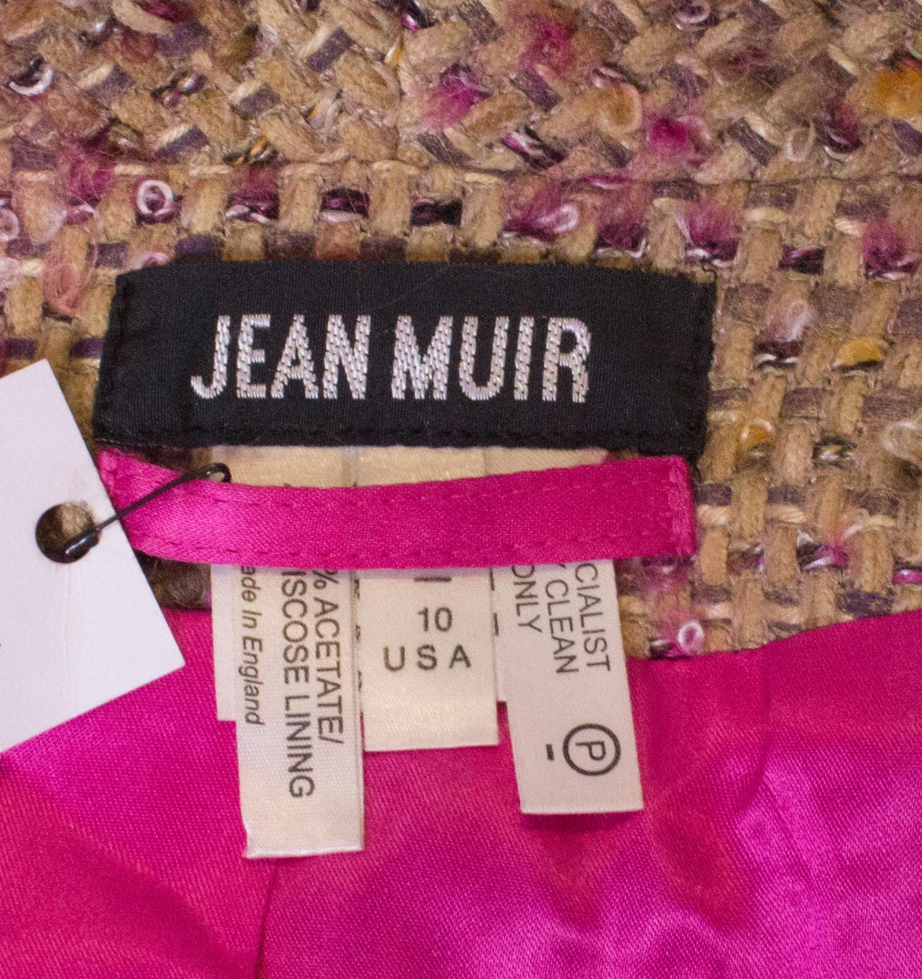 Vintage Jean Muir Wool Coat  For Sale 2