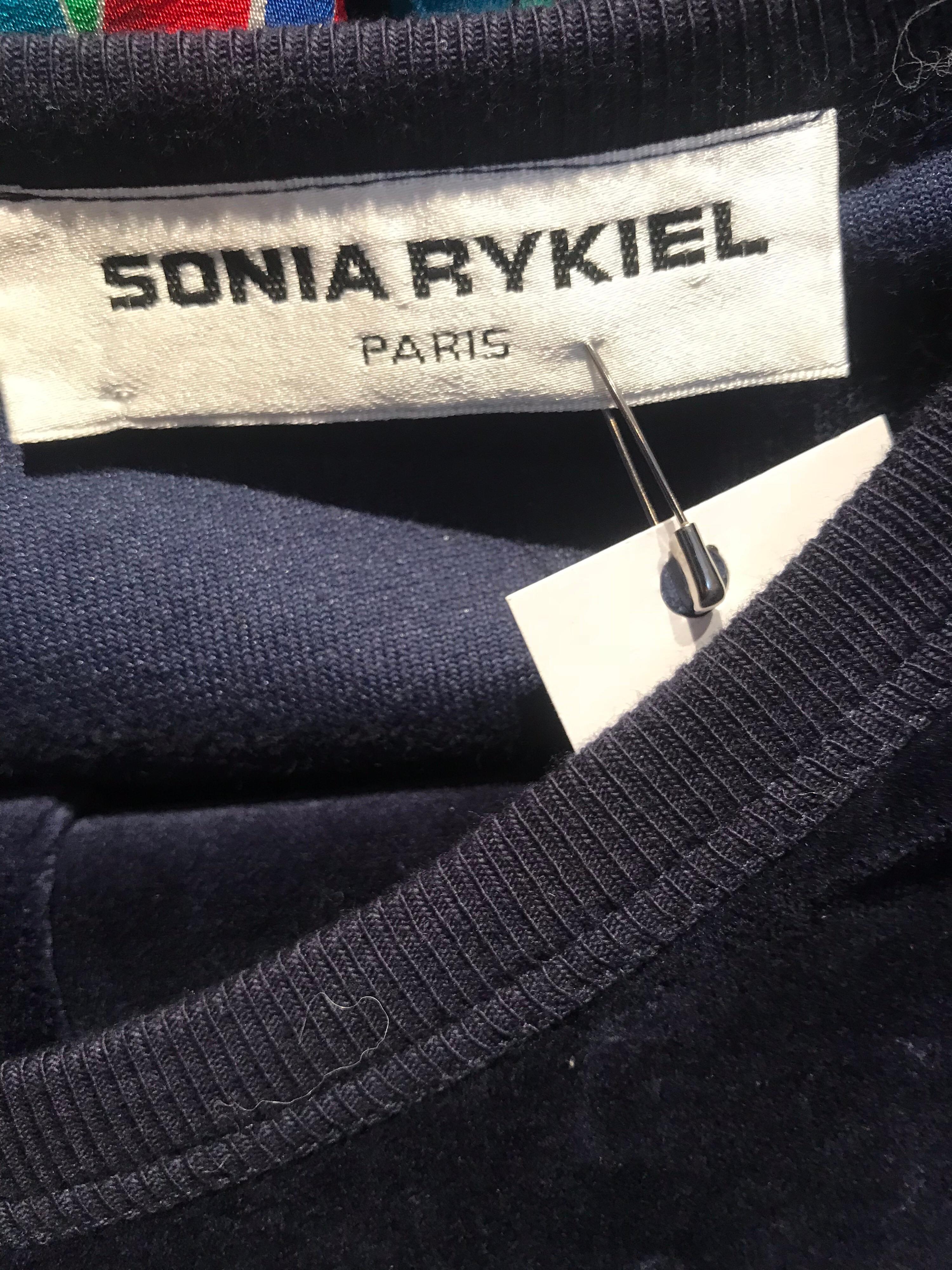 Vintage Sonia Rykiel Leisure Suit In Good Condition For Sale In London, GB
