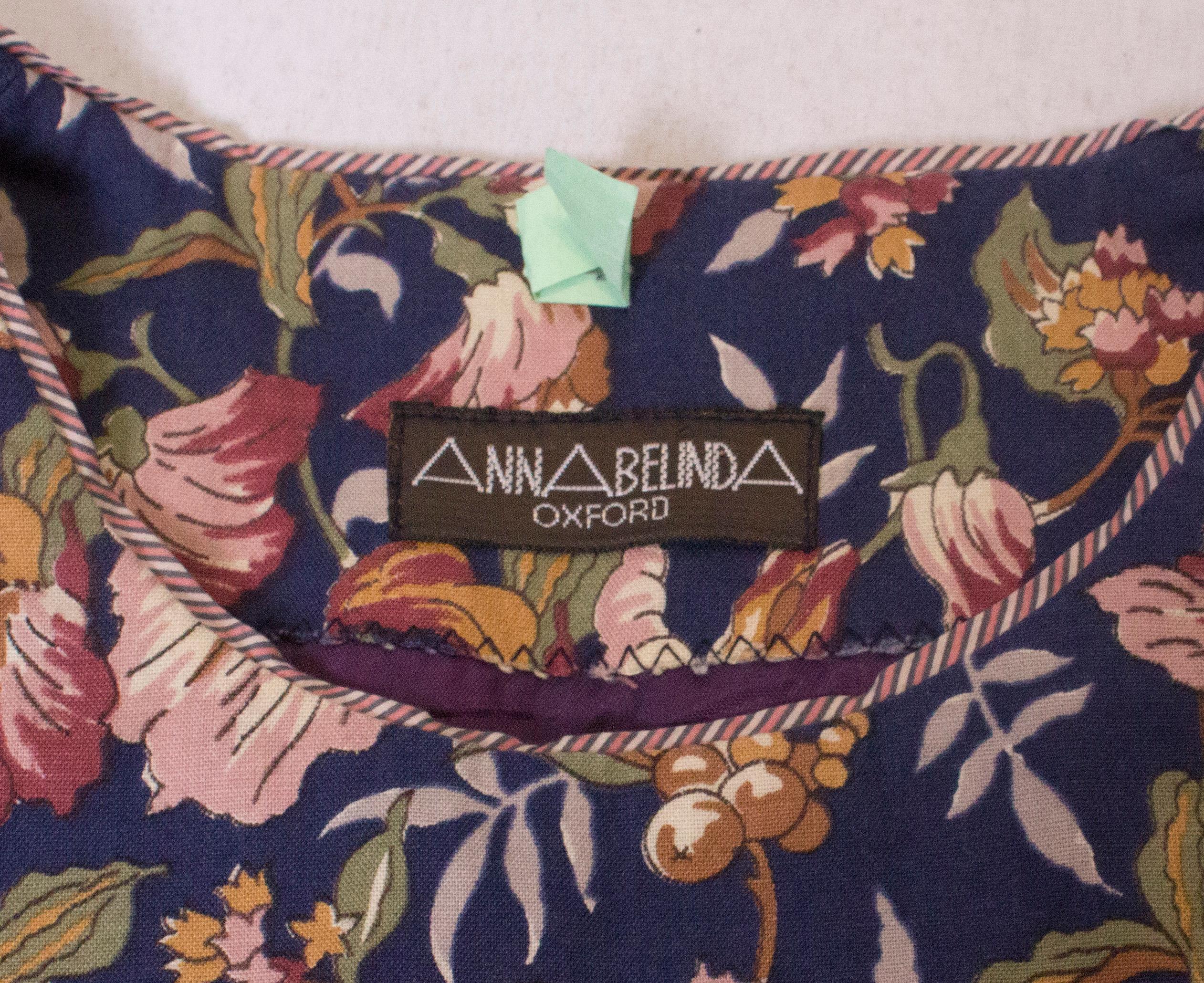 Vintage Anna Belinda Of Oxford Dress In Good Condition In London, GB