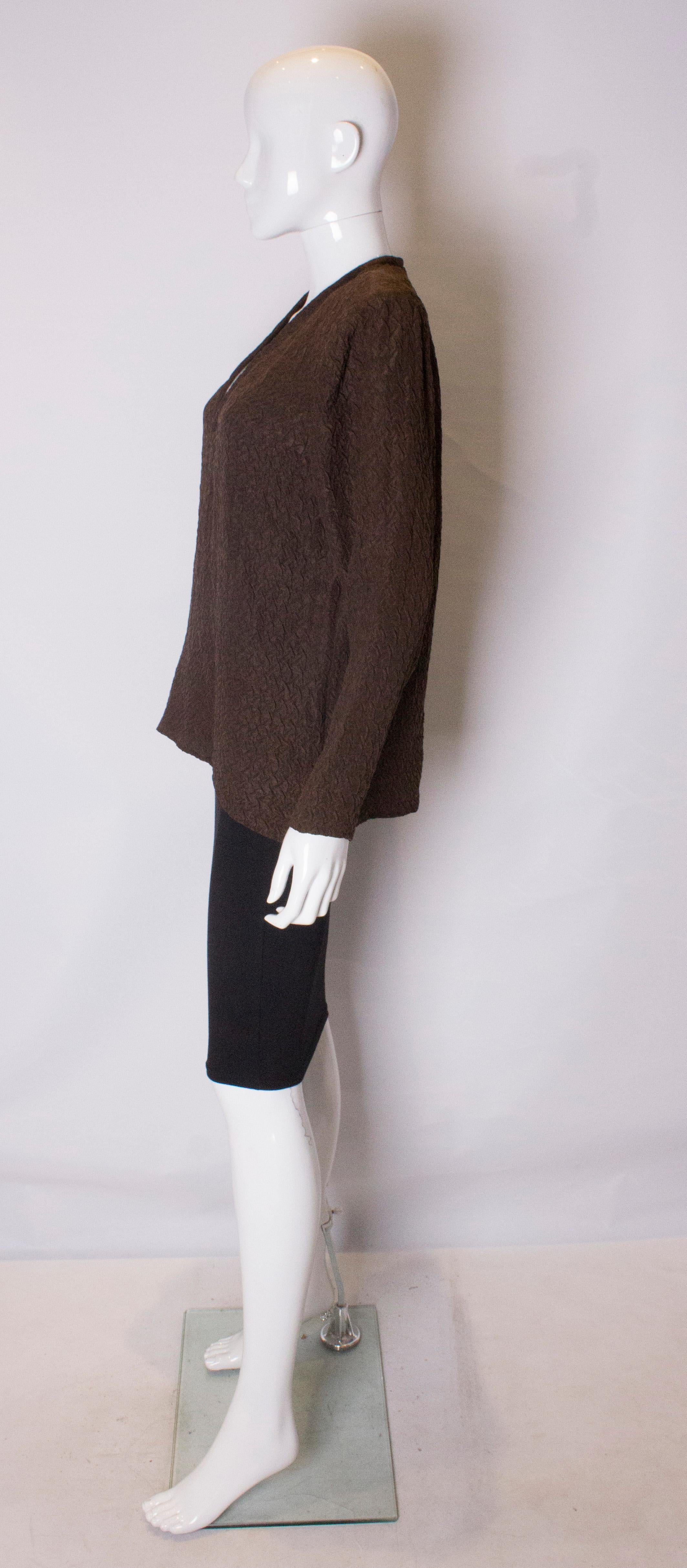Women's Vintage Yves Saint Laurent Silk Blouse For Sale