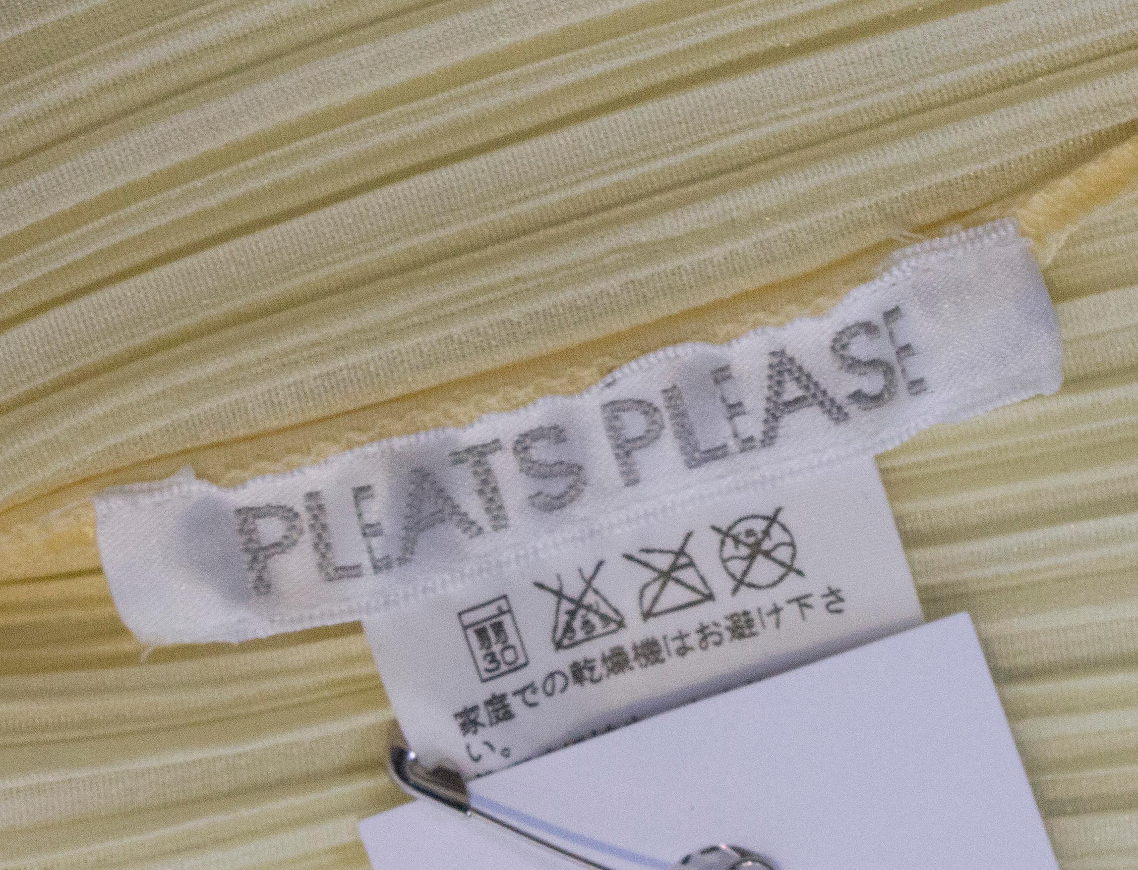 Miyake Pleats Please Yellow Cardigan/ Jacket 5