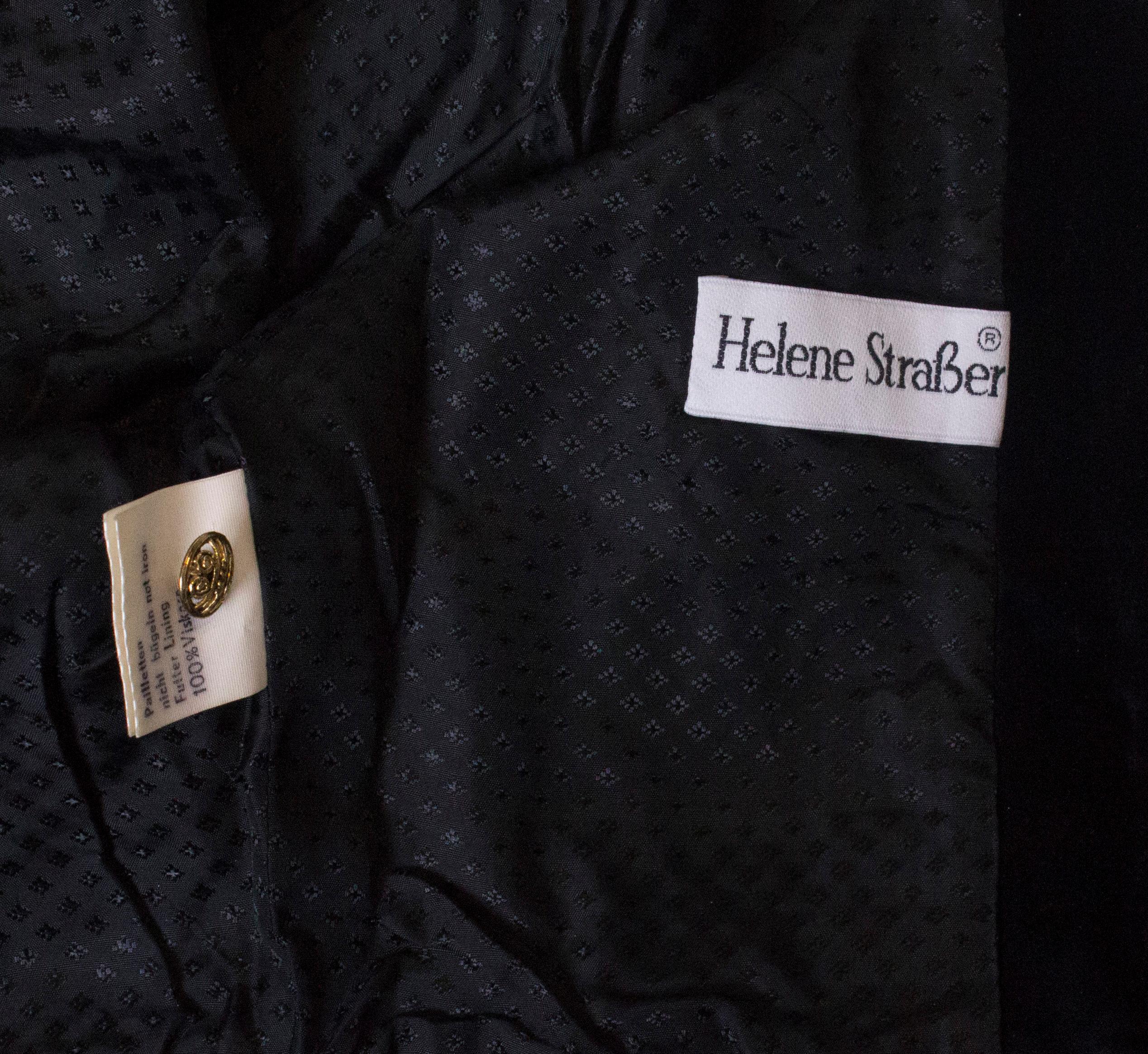 Vintage Velvet Jacket by Helen Strasser 2