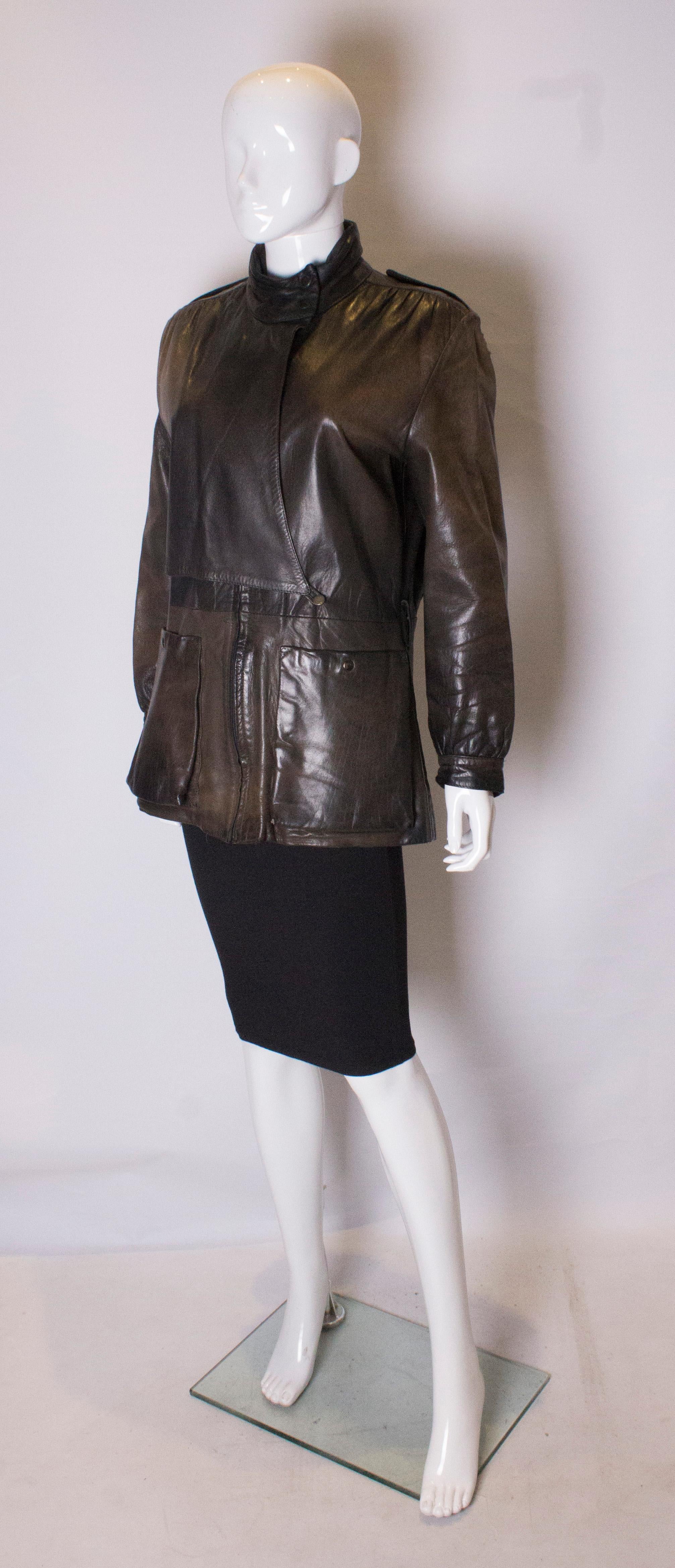 avanti leather jacket