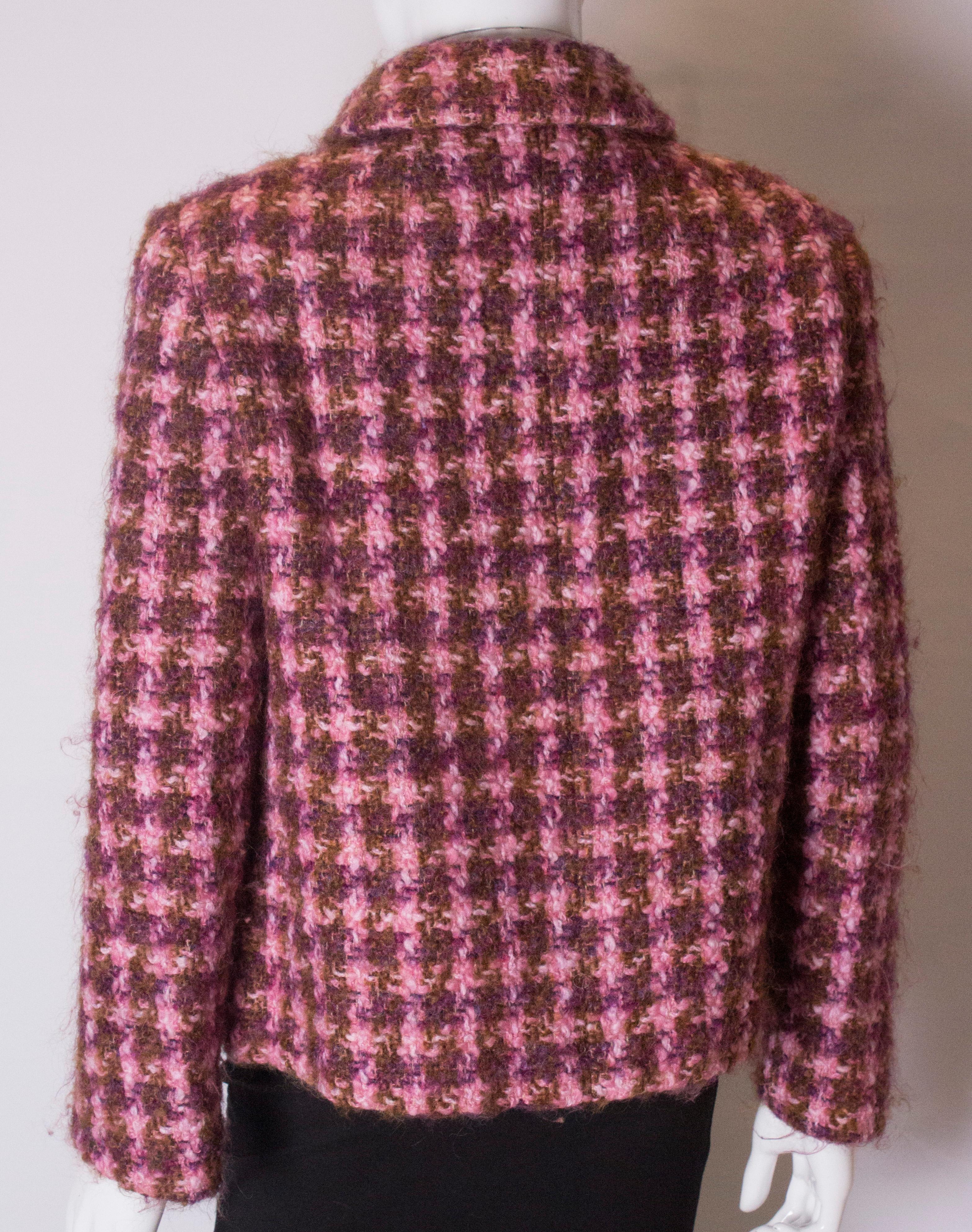 Vintage Jean Patou  Wool Jacket For Sale 2