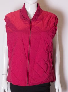 Loro Piana Red Jacket with matching Gilet