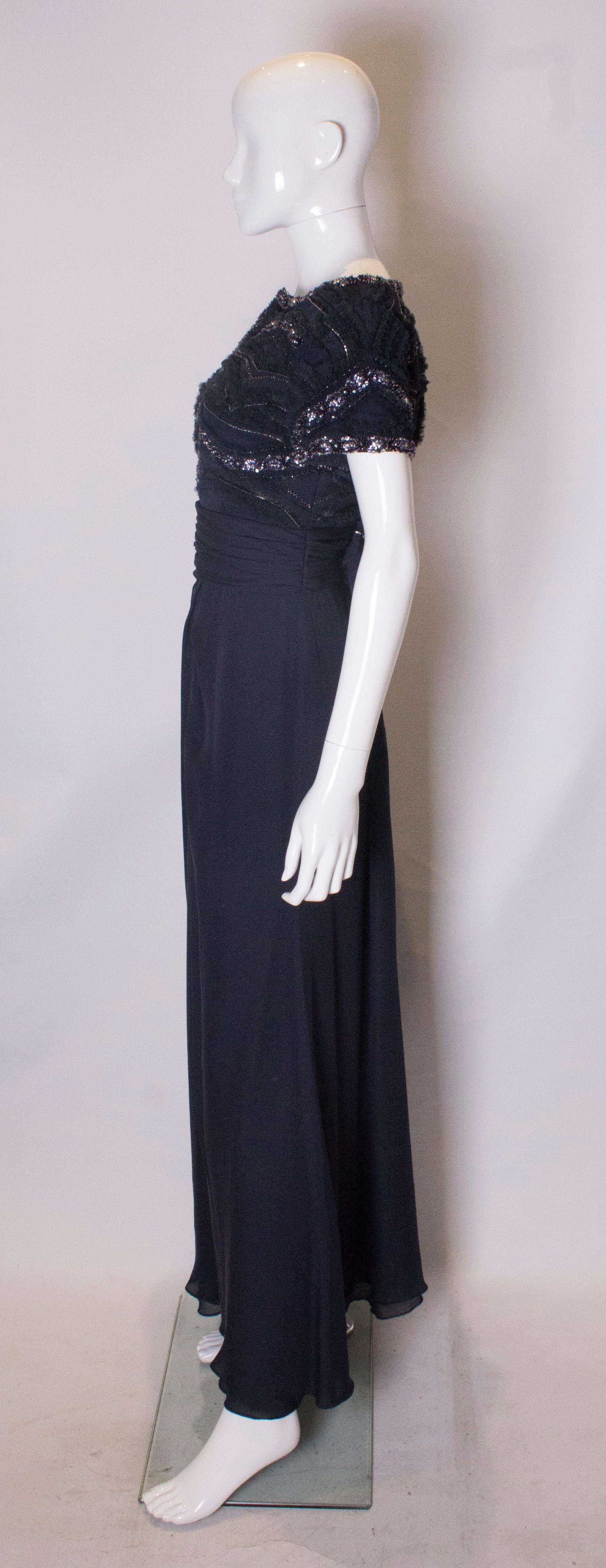 Vintage Tomasz Starzewski Couture Evening Gown 2