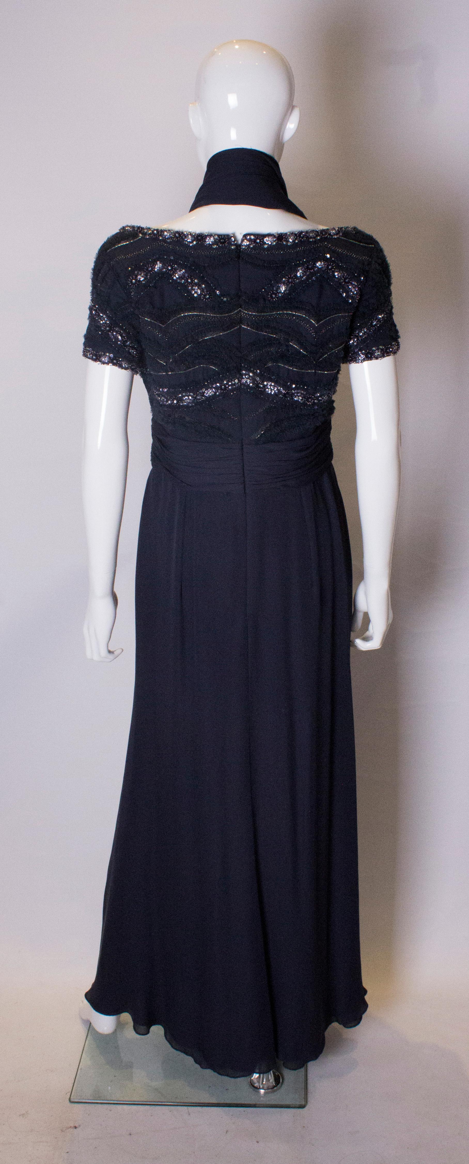 Vintage Tomasz Starzewski Couture Evening Gown 4