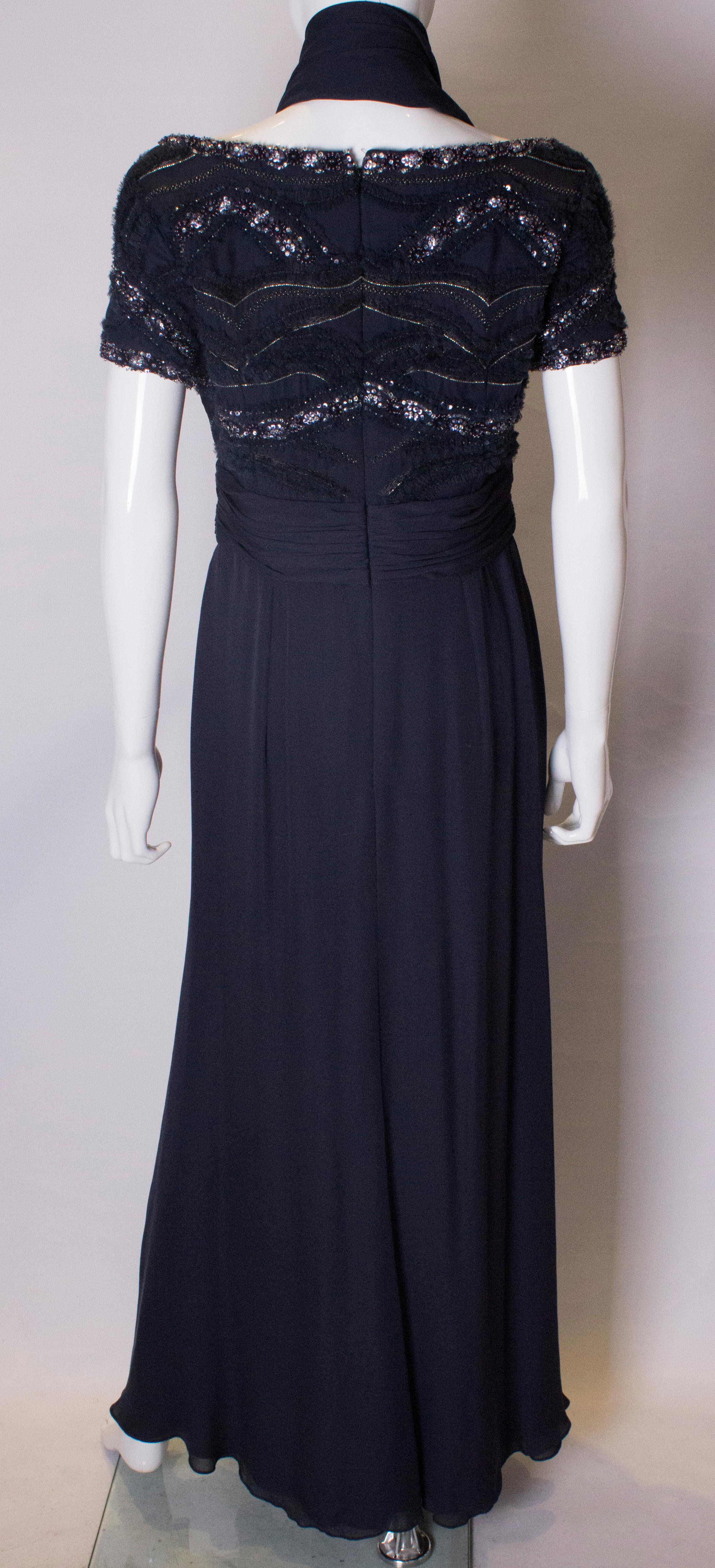Vintage Tomasz Starzewski Couture Evening Gown 5