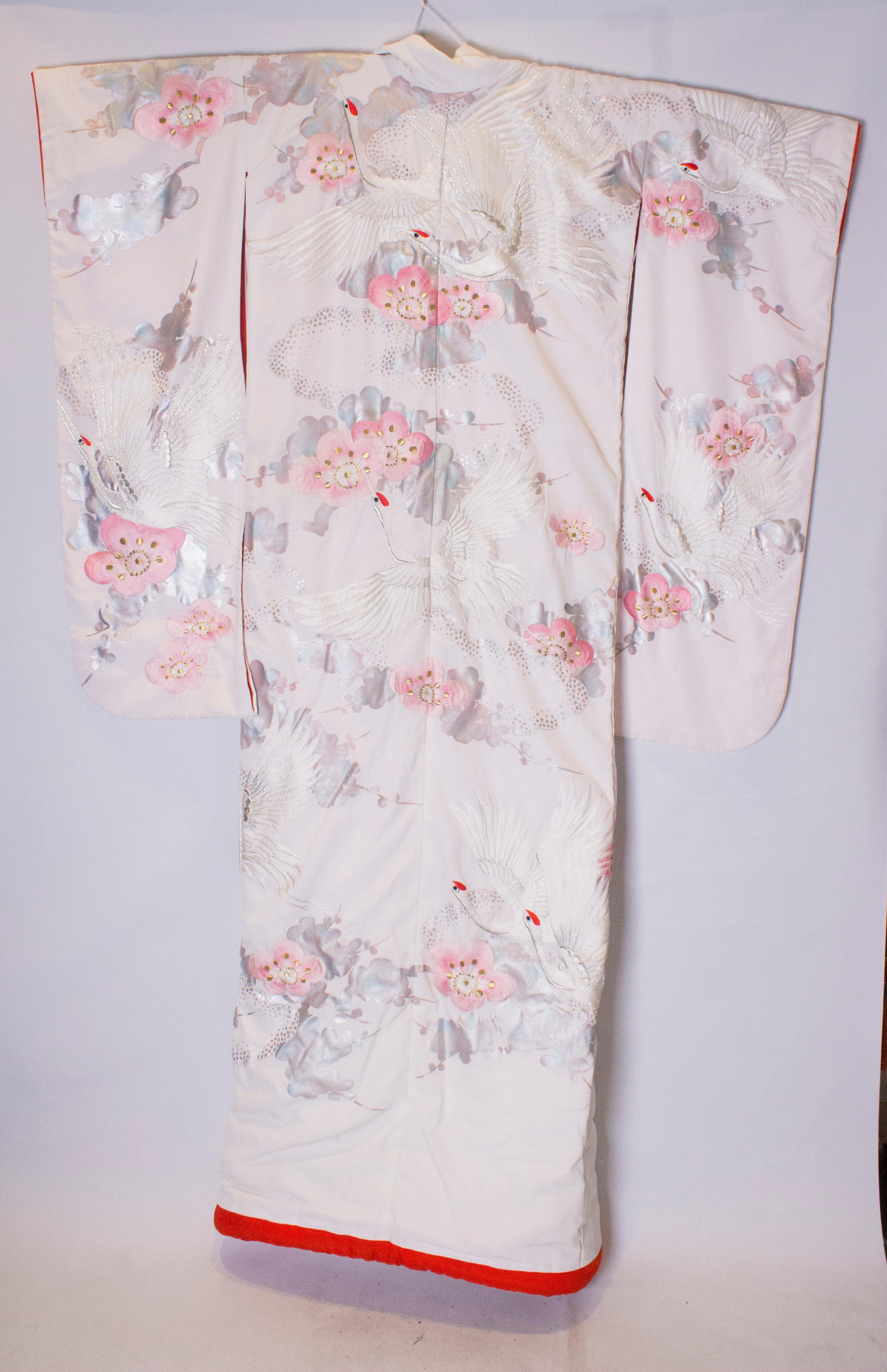 Women's Vintage Wedding Kimono