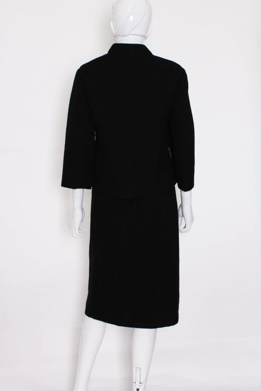 Christian Dior Black Skirt Suit For Sale at 1stDibs | christian dior ...