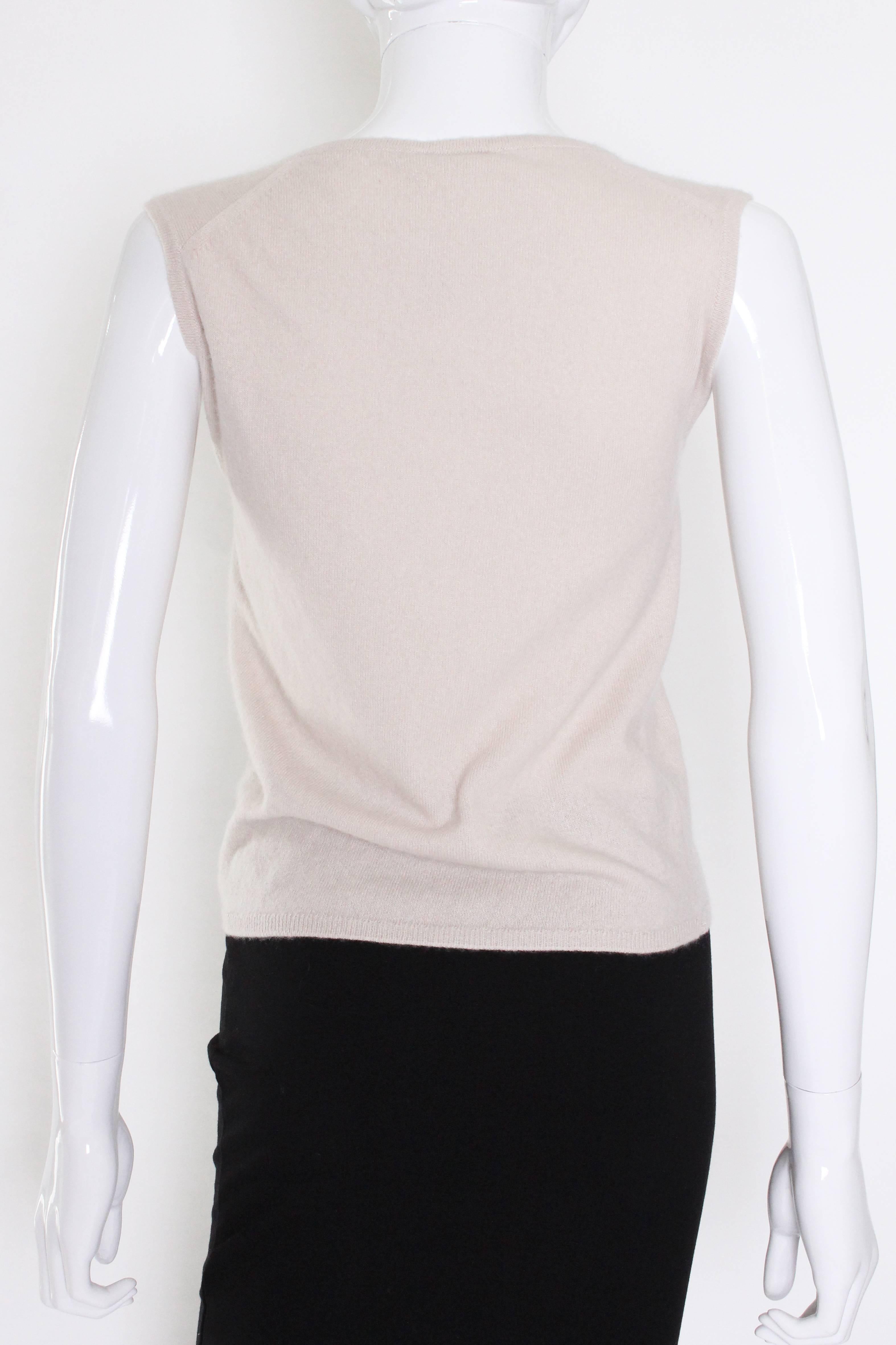 Women's Chanel Cashmere Tank