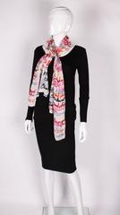 Sciarpa di seta Moschino Cheap and Chic