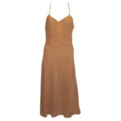 Vintage Peachy Pink Slip / Kleid