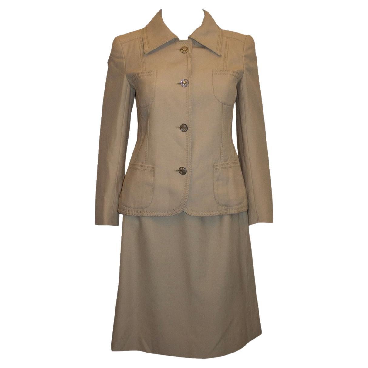 Vintage  Louis Feraud pour Harrods  Combinaison jupe