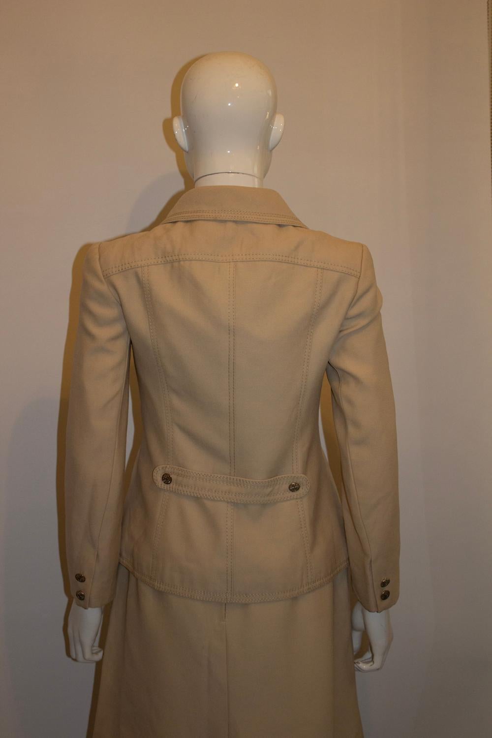 Donna Vintage  Louis Feraud per Harrods  Tuta con gonna in vendita