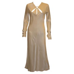 Robe fantôme vintage blanche