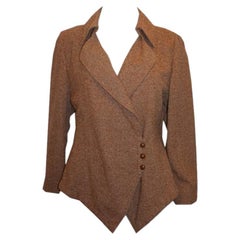 Burnt Orange and Caramel Jacket by Stacy Ramba / Yutaka Fujita