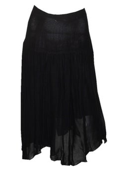 Max Mara Black Linen mix Skirt