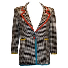 Vintage Ungaro Check Jacke