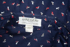 Chemise vintage à imprimé Jaeger