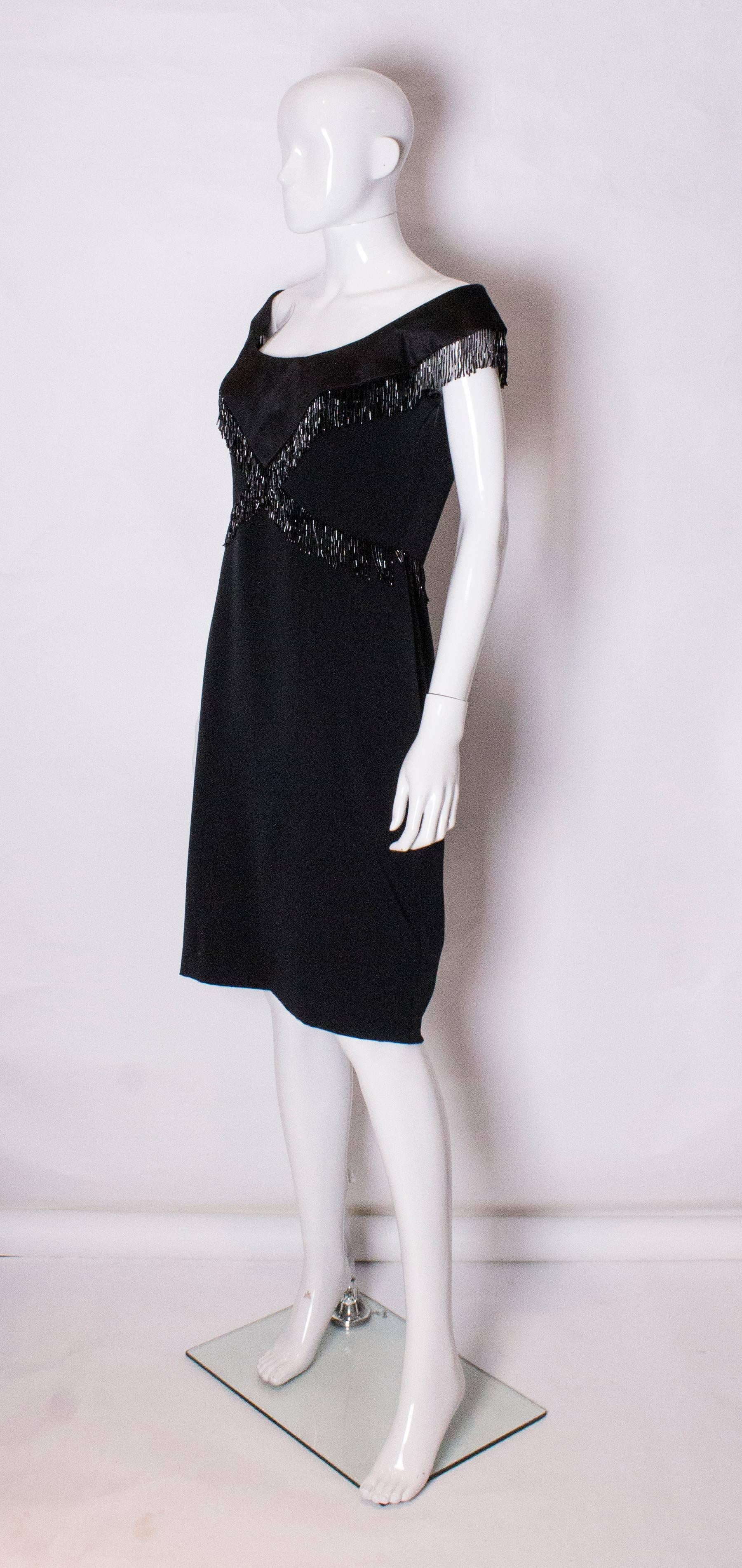 vintage black cocktail dresses