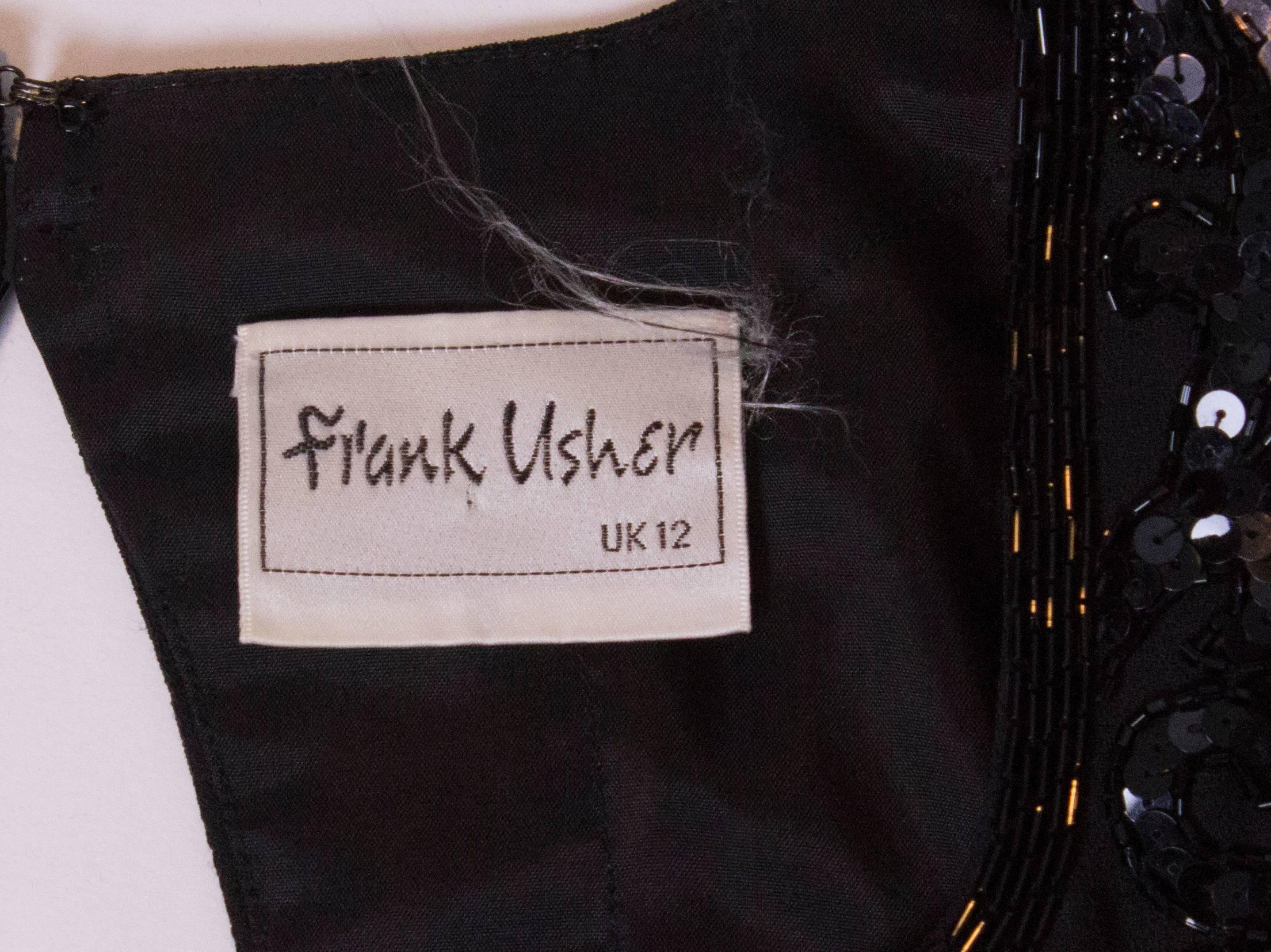 Frank Usher Vintage Evening Gown 1