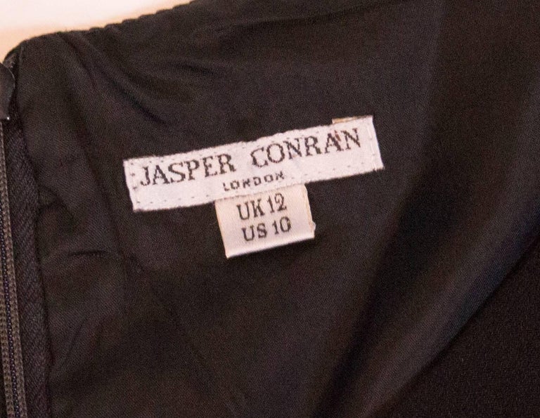 Black Jasper Conran Crepe Evening Gown For Sale at 1stDibs | jasper ...