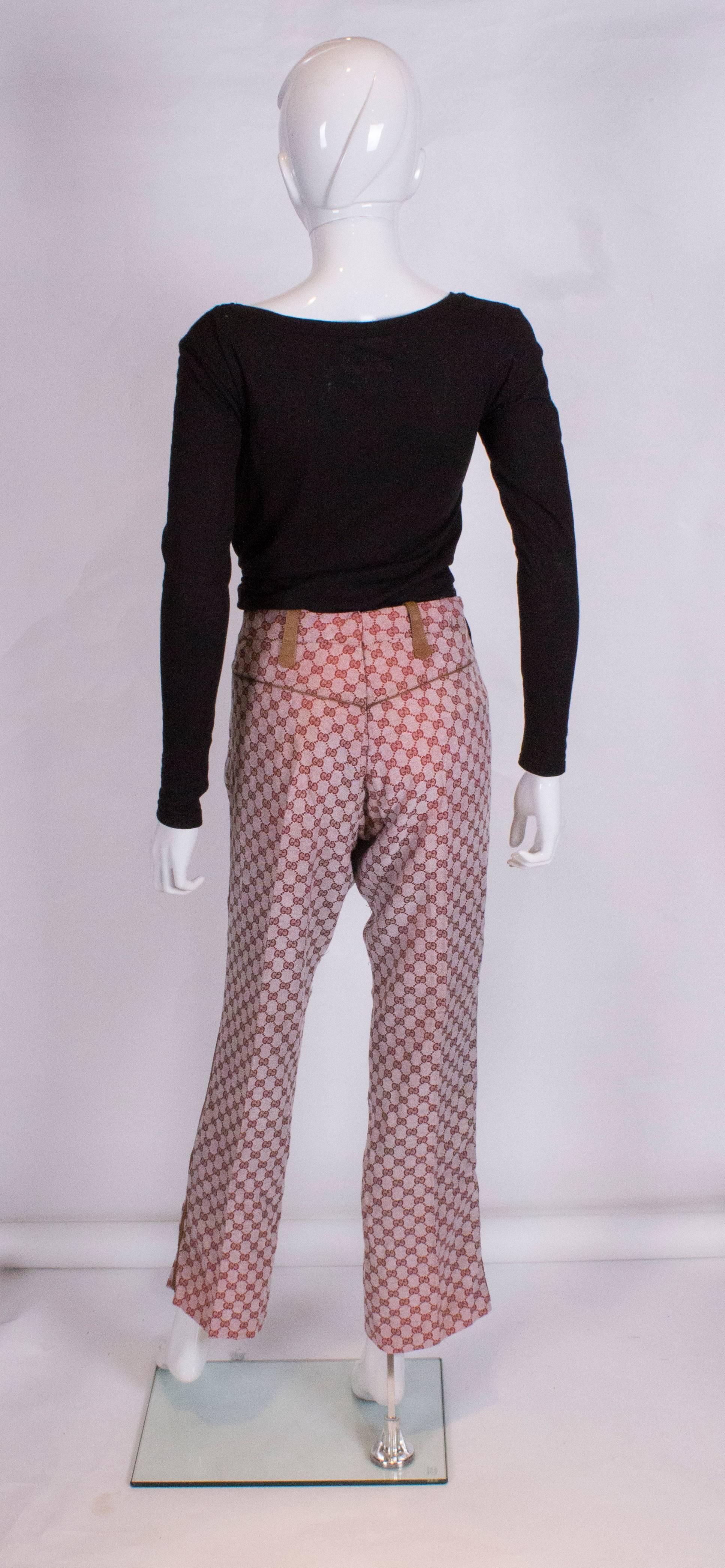 Women's 1970/1980s Gucci trousers