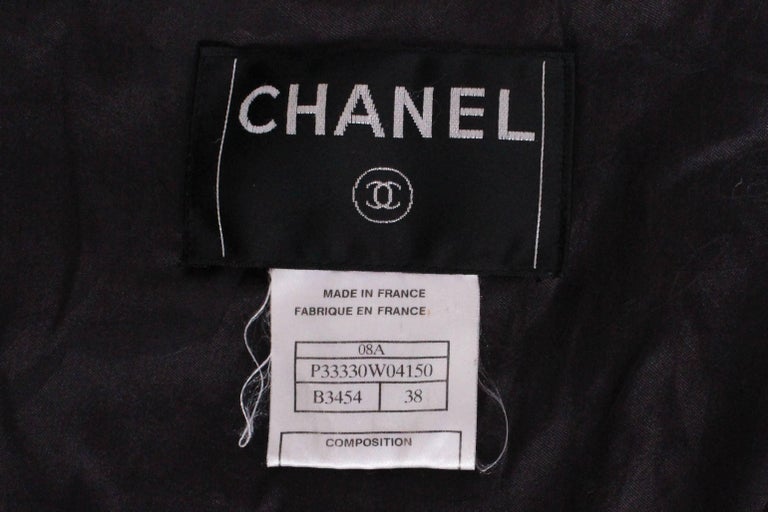 a vintage 1990s Chanel jacket in grey wool with zip front at 1stDibs
