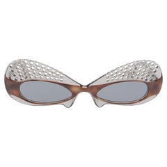 Lunettes vintage effet papillon 1990 - Made in France - BOZ