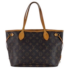 Louis Vuitton Neverfull PM Borsa a tracolla in tela Monogram Marrone 2010