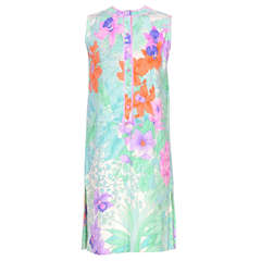LEONARD Silk 60's Summer Dress 3