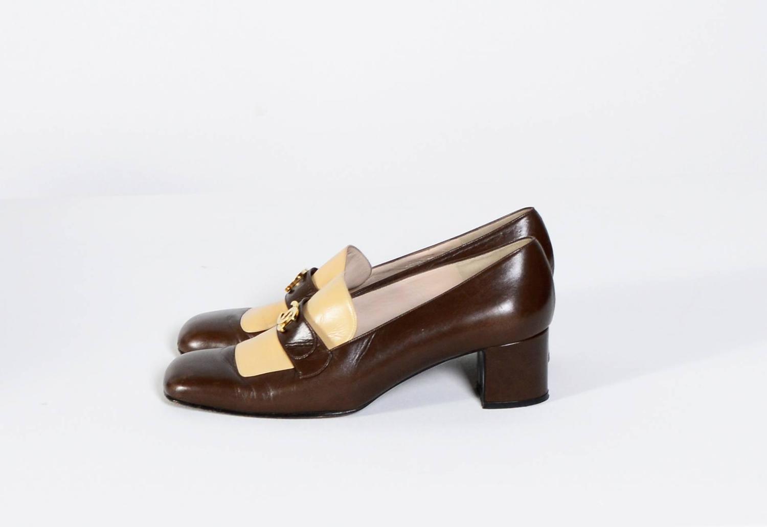 Vintage 60's CHANEL Shoes at 1stdibs