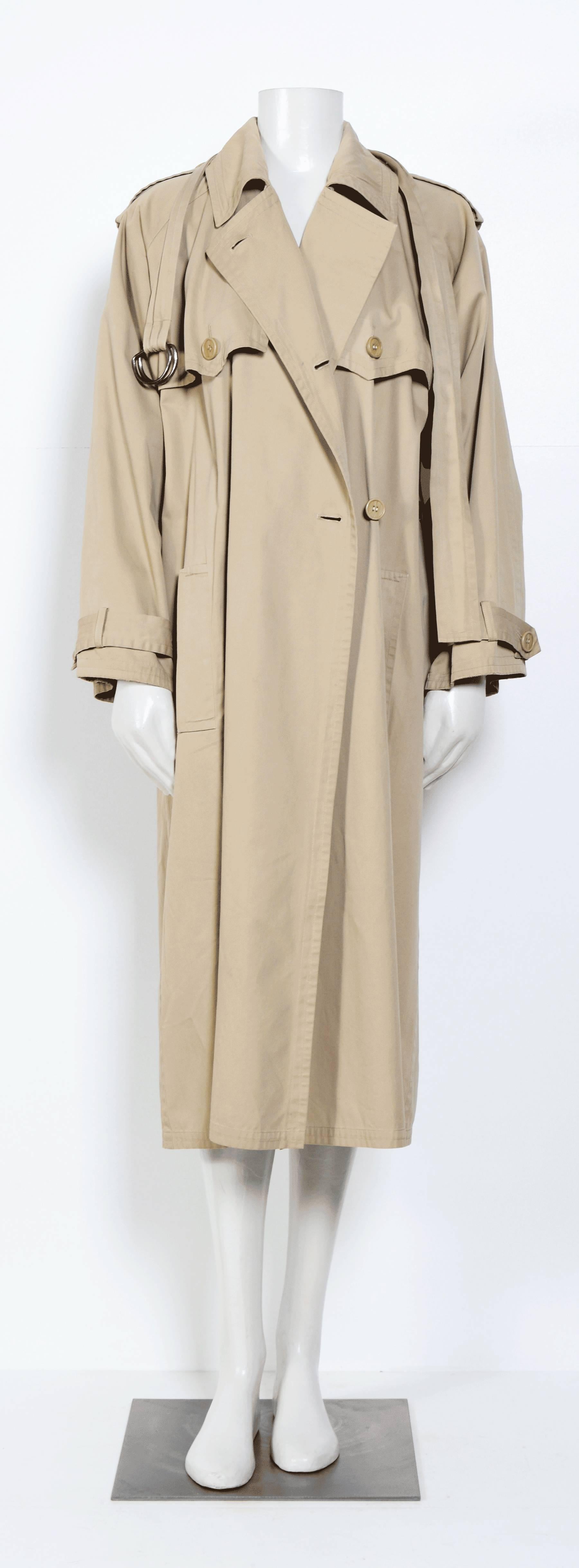 Women's Vintage Yves St Laurent Safari Collection Trench coat