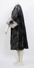 Broadtail Lamb & Chinchilla Fur 60's Coat.