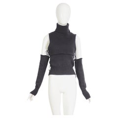 Maison Martin Margiela Importante Conjunto de jersey de tres piezas Otoño Invierno 1990 -91