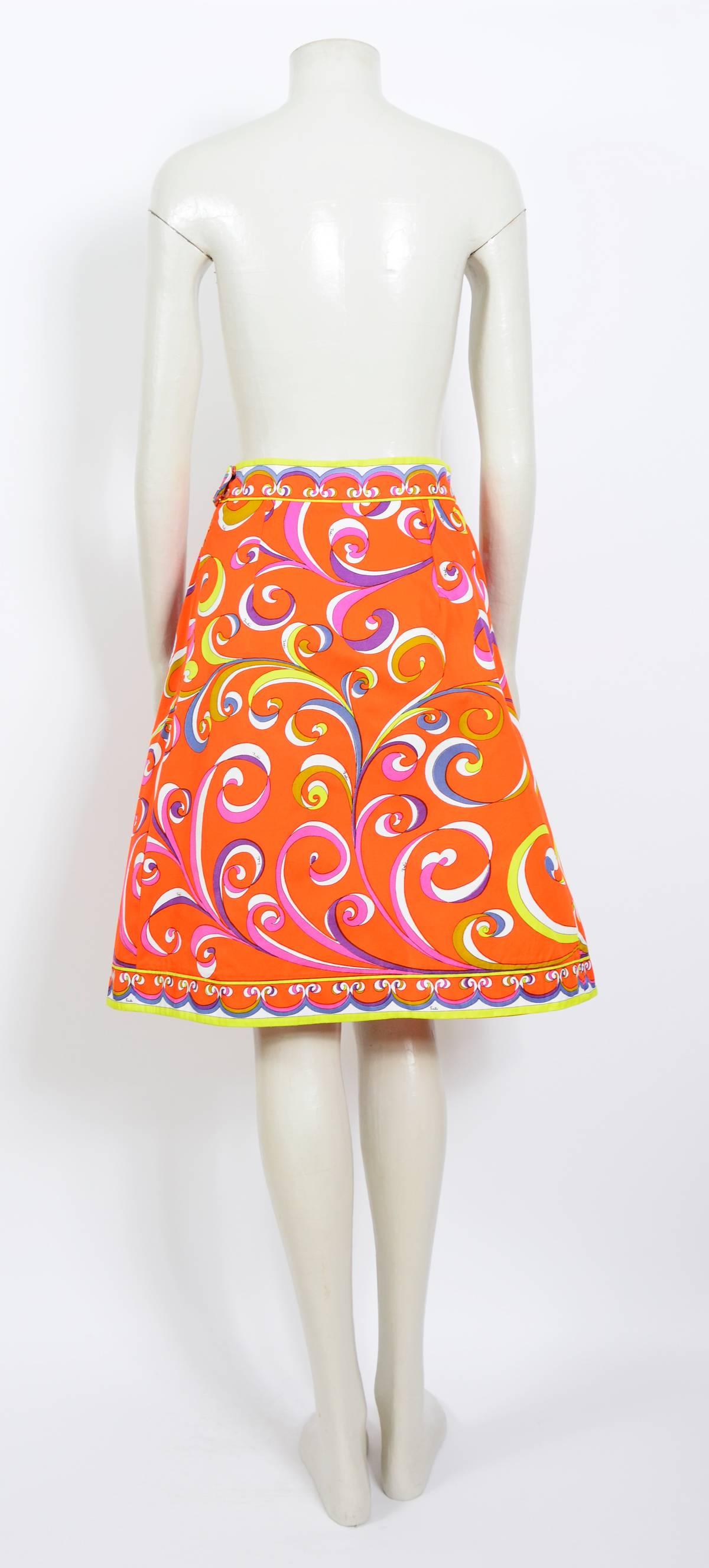 vintage emilio pucci skirt
