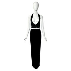 Gianfranco Ferré Vintage F/W 1995 Runway Black Tuxedo-Inspired Set