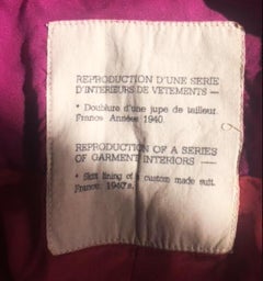 Maison Martin Margiela vintage runway fall 1995 pink skirt
