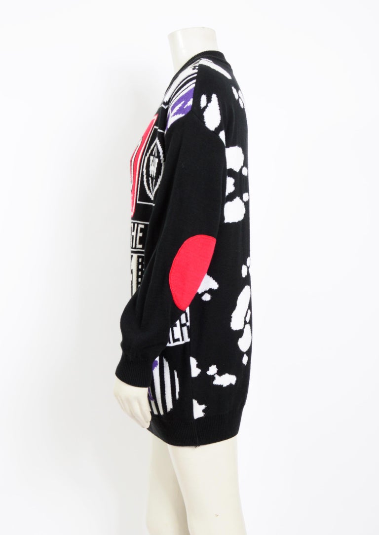 Walter Van Beirendonck collectable vintage 1990's sweater For Sale at ...