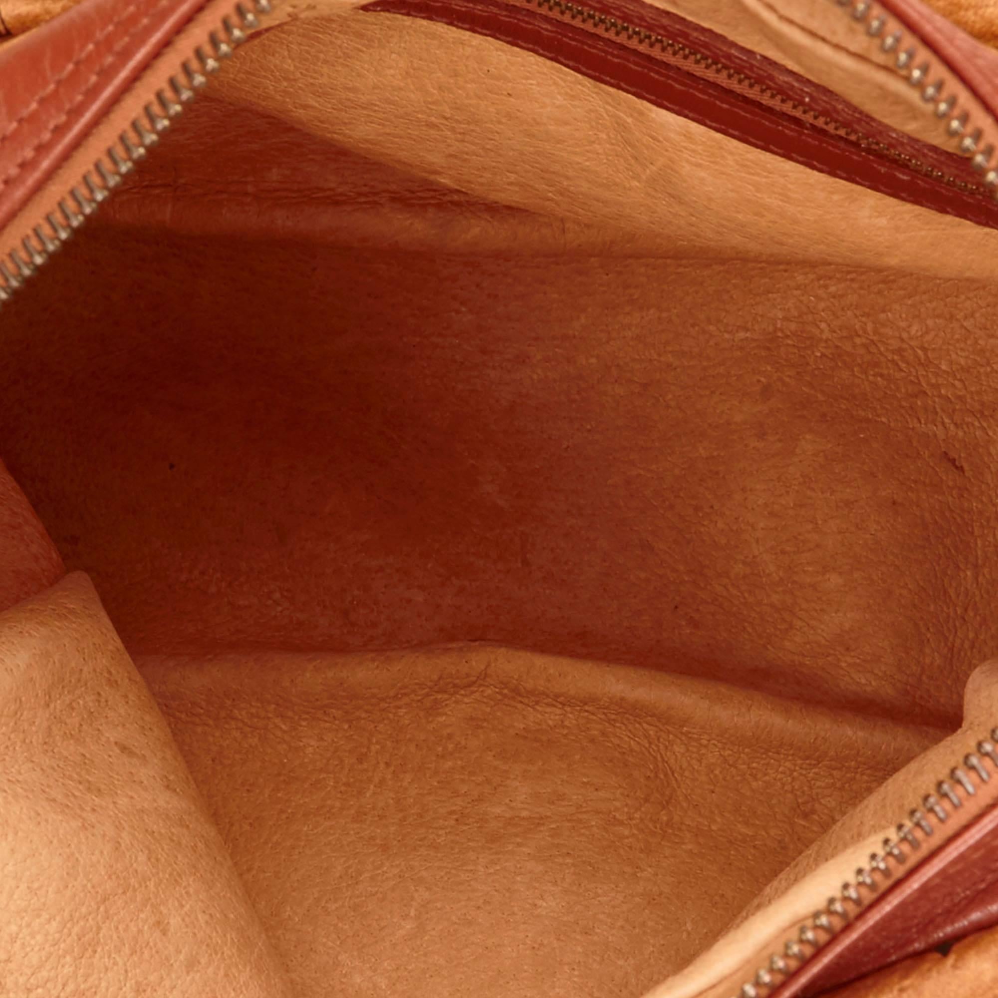 Women's MCM Brown Leather Shoulder Bag