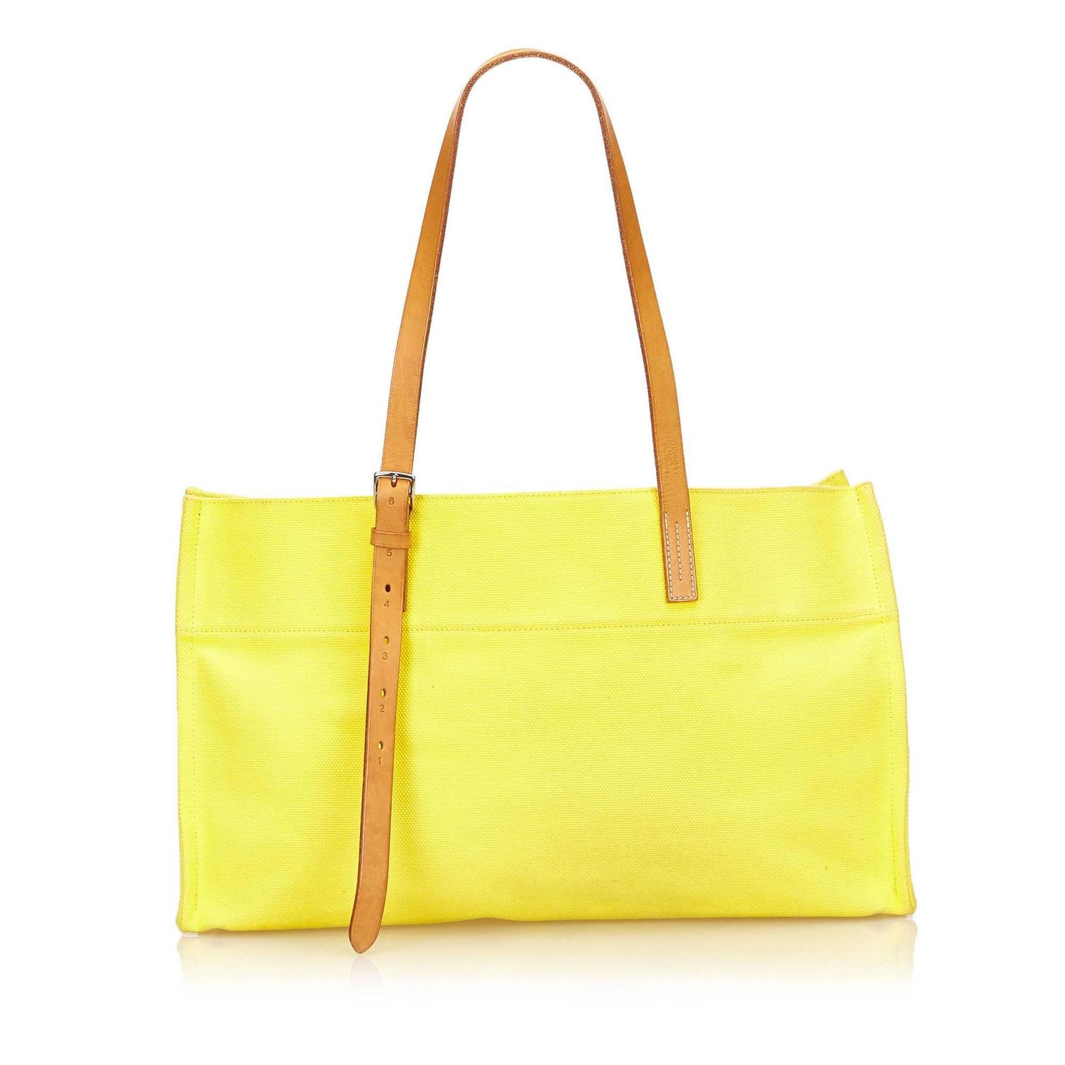 Hermes Yellow Etriviere Elan Shoulder Bag For Sale at 1stdibs