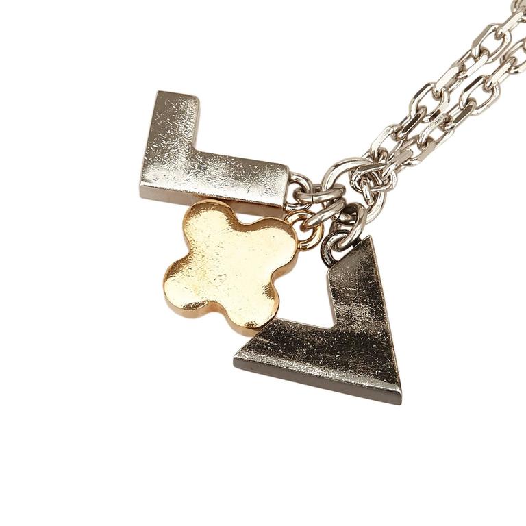 Louis Vuitton LV Charm Necklace For Sale at 1stdibs