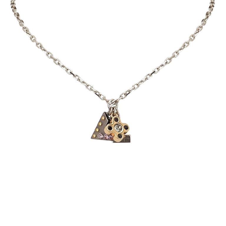 Louis Vuitton LV Charm Necklace For Sale at 1stdibs